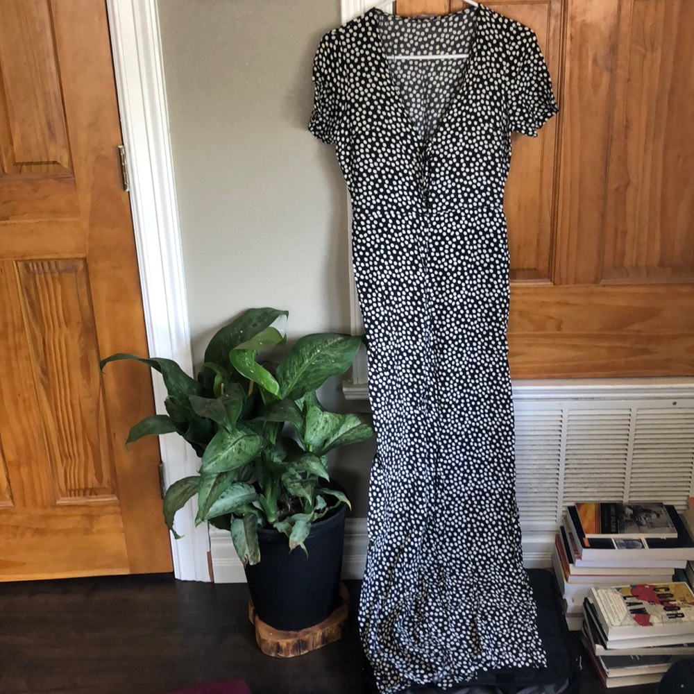 Zara floral jumpsuit